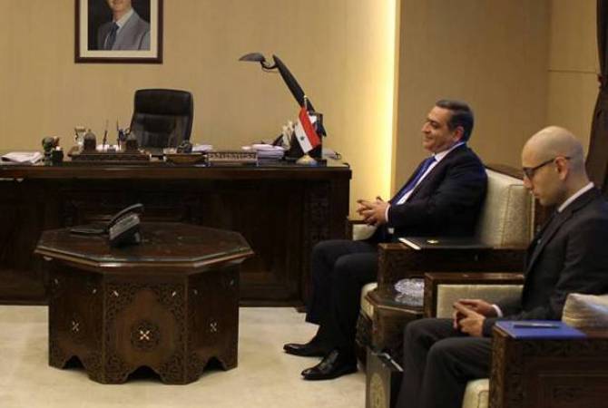 Syrian President Bashar al-Assad accepts new Armenian ambassador’s credentials 