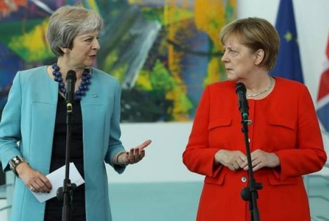 Меркель и Мэй обсудили дальнейшие действия в ситуации вокруг Brexit


