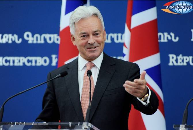 المملكة المتحدة تهنئ باشينان للفوز بالانتخابات البرلمانية وتتطلع إلى العمل بشكل وثيق مع حكومة  
وبرلمان أرمينيا 