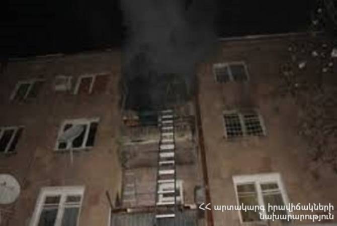 Пожар в  квартире  на ереванской  ул.Абовяна  потушен — есть пострадавшие