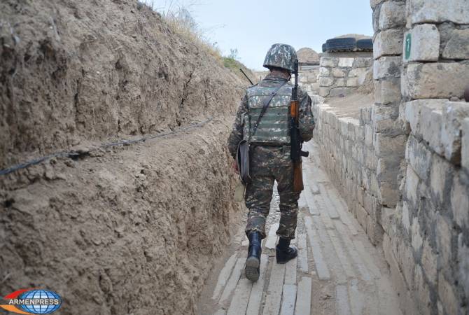 Un soldat blessé à Artsakh