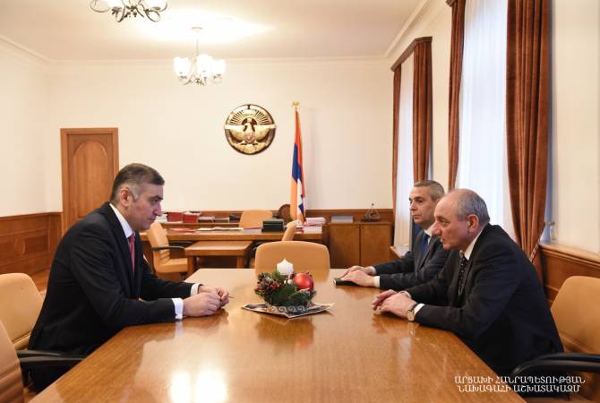 President of Artsakh holds meeting with Armenia’s Ambassador to Austria 