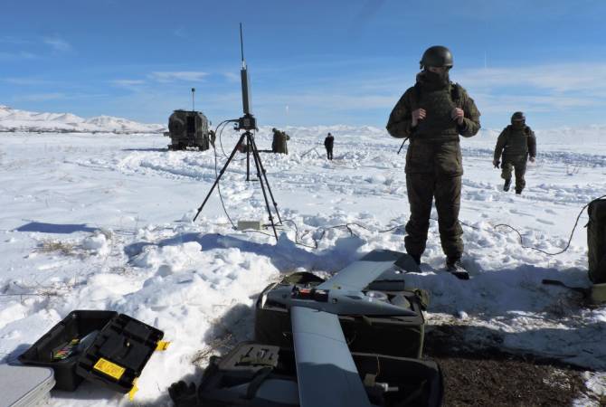 В российской военной базе ЮВО в Армении началось применение беспилотных 
летательных аппаратов

