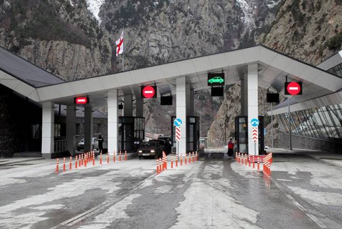 Stepantsminda-Lars road open for all types of vehicles 