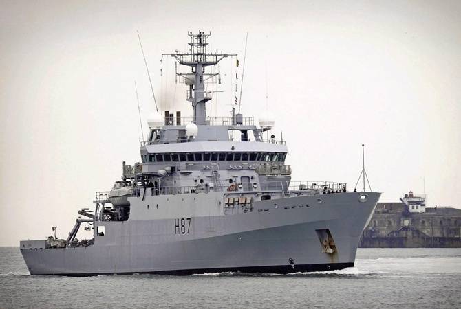 Разведывательный корабль ВМФ Великобритании вошел в Черное море