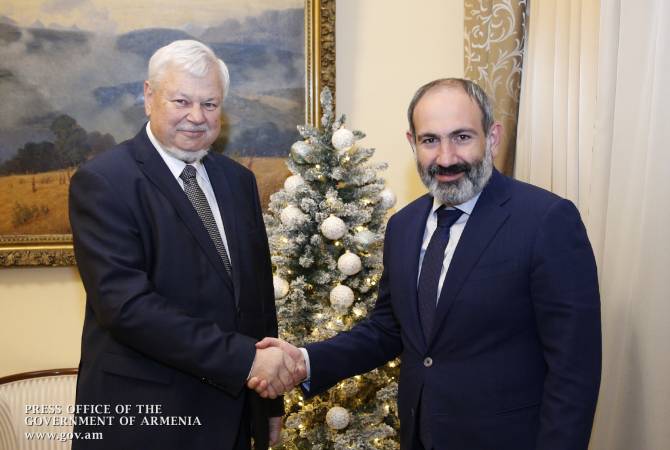 Nikol Pashinyan receives Personal Representative of OSCE Chairperson-in-Office 