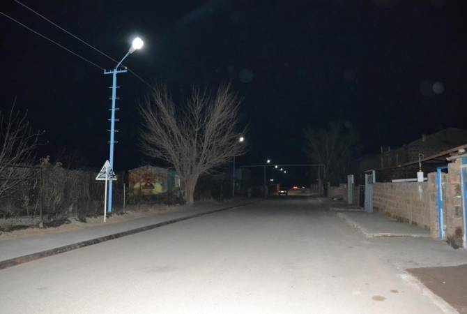 Արծվանիստում սուբվենցիոն երկու ծրագրով լուսավորվել է փողոցների 70 տոկոսը