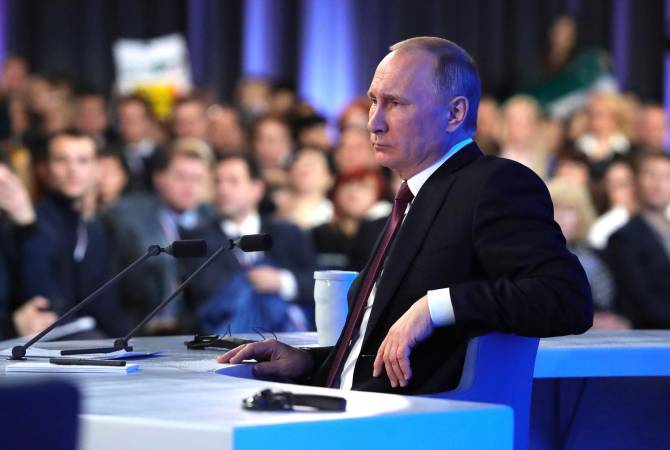 Vladimir Putin’s annual press conference kicks off