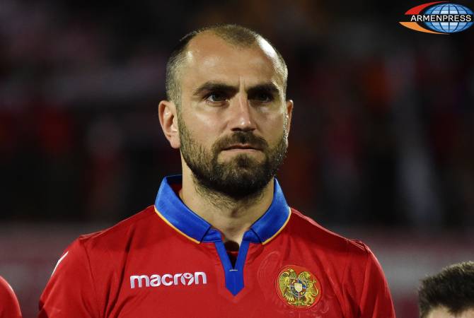 لاعب المنتخب الوطني الأرميني لكرة القدم يورا موفسيسيان الأسرع في 2018 بتسجيل ثلاثية-فيديو-