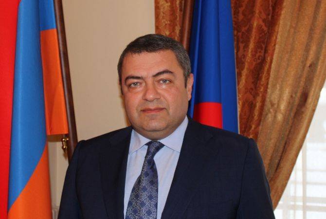 Tigran Seyranian nouvel Ambassadeur d'Arménie en Ukraine 