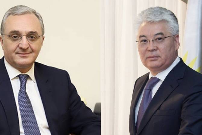 Зограб Мнацаканян и министр ИД Казахстана подчеркнули недопустимость попыток 
придать межнациональный  оттенок происшедшему в Караганде

