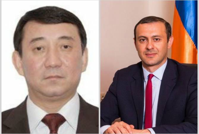 Le secrétaire du Conseil de Sécurité arménien et son homologue kazakh considère inadmissible 
les tentatives de transformer la tragédie de Karaganda en une question interethnique
