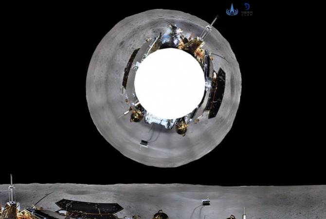 Չինական «Չանե-4» ապարատը Լուսնի հակառակ կողմի համայնապատկերային լուսանկարներ է ուղարկել 
