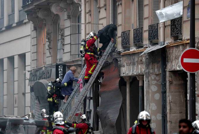 Explosion au coeur de Paris