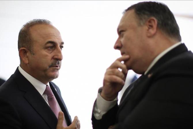 Turkish FM holds phone talk with US Secretary of State