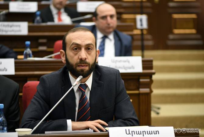 Ararat Mirzoïan élu Président de l'Assemblée nationale à l’unanimité