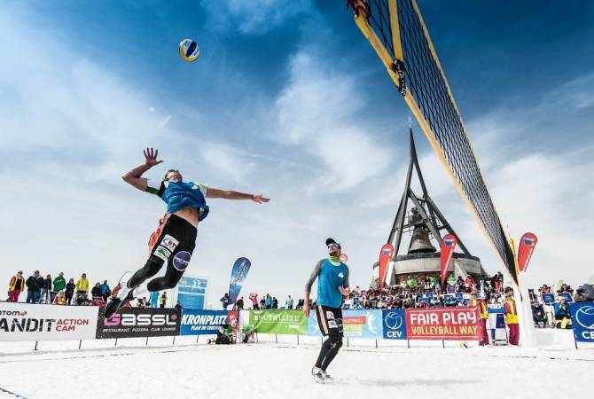 В Цахкадзоре будет проведен турнир “Волейбол на снегу”