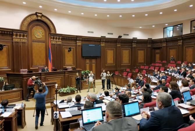 La première séance de la nouvelle Assemblée nationale d’Arménie couverte par une agence 
kurde 
