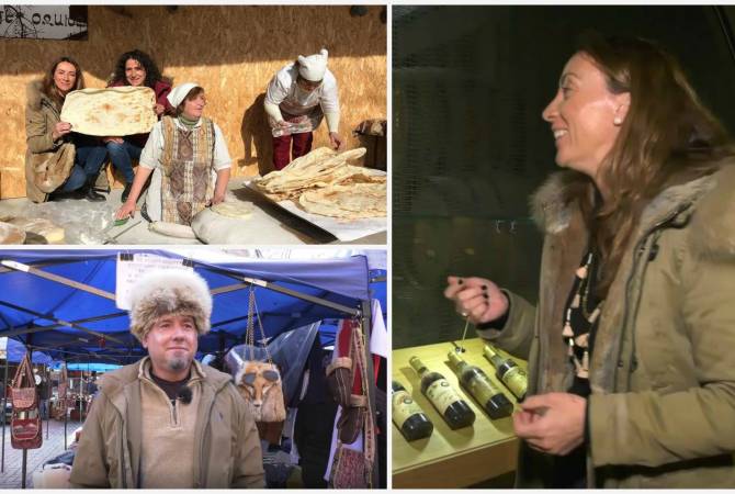 Армянский рынок, лаваш, коньяк: известный телепроект путешествий «Мадридцы – в 
мире» рассказал об Армении