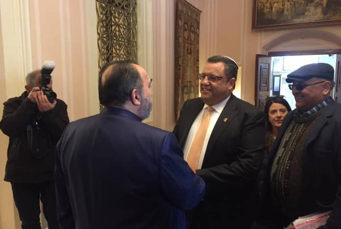New Mayor of Jerusalem visits Armenian Patriarchate