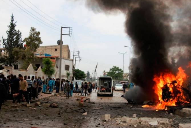 Al Jazeera: девять человек погибли при взрыве в Манбидже
