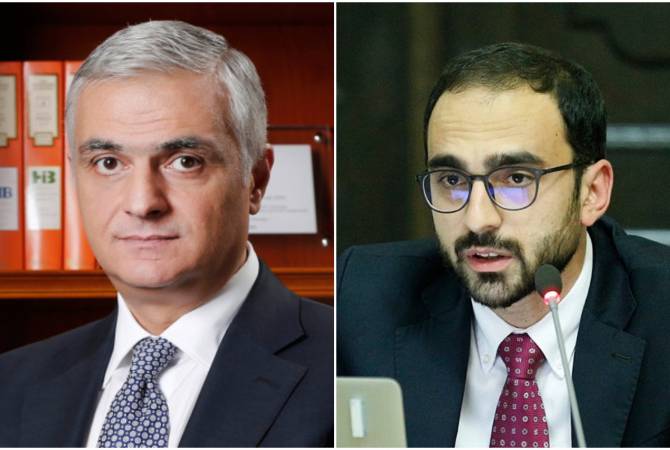 Mher Grigoryan and Tigran Avinyan re-appointed deputy PMs