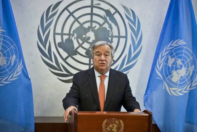 UN chief presents top priorities of the organization for 2019