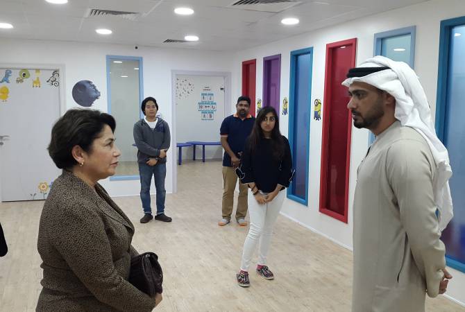 Nune Sarkissian invites Sharjah’s Autism Trust Foundation executive to visit Armenia 