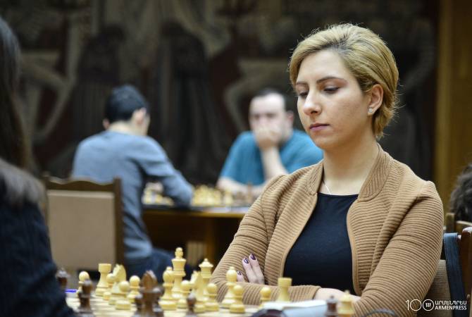 Мария Геворгян лидирует: чемпионат Армении по шахматам среди женщин