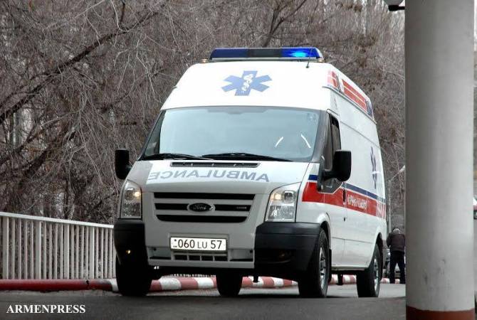 Սպիտակ-Երևան ավտոճանապարհին տեղի ունեցած ՃՏՊ-ի հետևանքով երեք մարդ 
տեղափոխվել է հիվանդանոց