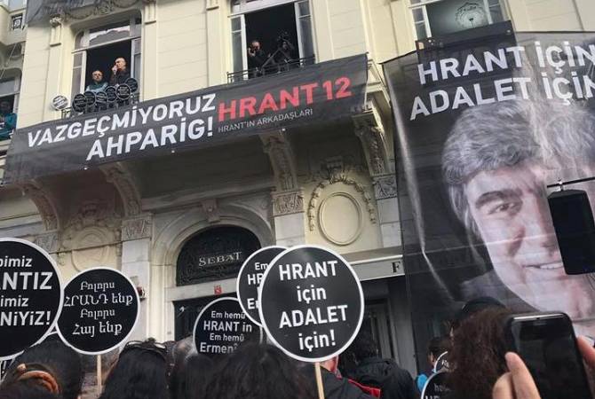 Commemorative event on 12th anniversary of Hrant Dink’s death kicks off in Istanbul