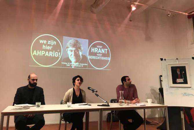 Soirée commémorative aux Pays-Bas en l’honneur de Hrant Dink 