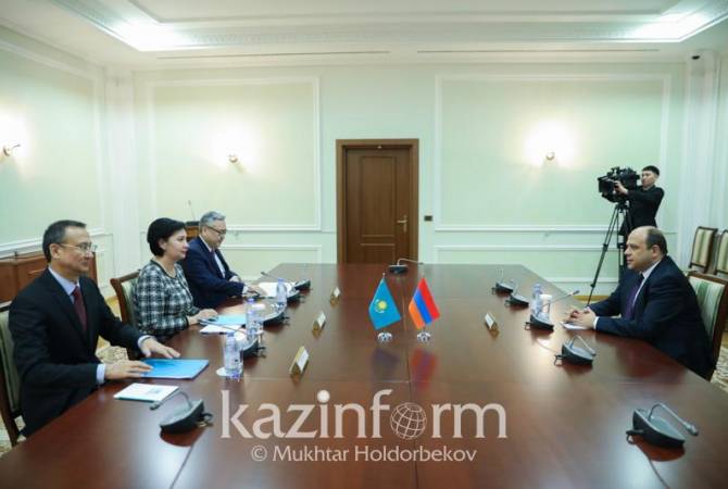 Казахстан и Армению объединяют исторические и культурные тесные связи: Госсекретарь 
РК