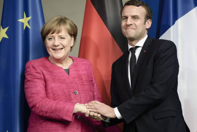 Макрон и Меркель подписали новый договор о сотрудничестве и интеграции