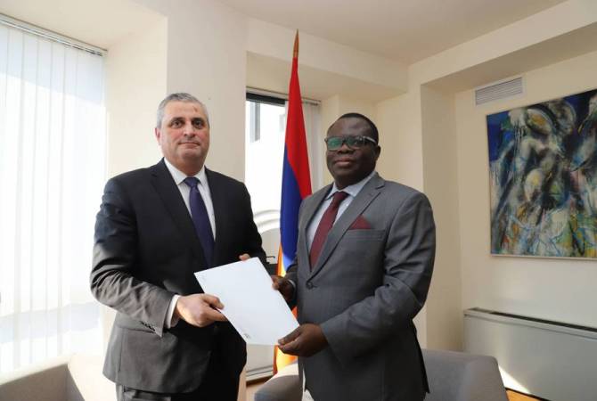 Ambassador says will try to boost Benin-Armenia relations as much as possible