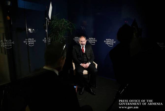 Nikol Pashinyan gives interviews to a number of international news outlets