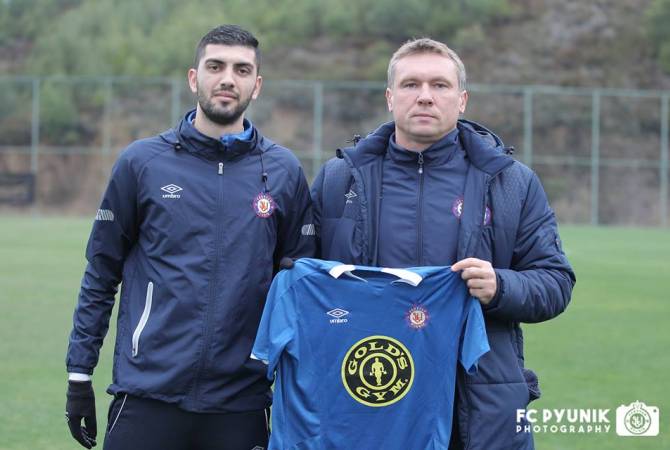 «Пюник» пополнил свои ряды новым футболистом из Албании
