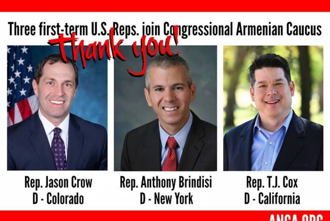 ثلاثة أعضاء جدد انضموا إلى اللجنة المعنية بالقضايا الأرمنية في الكونغرس الأمريكي
