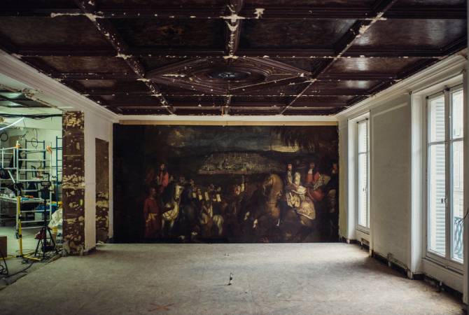 В парижском бутике во время ремонта обнаружили картину XVII века