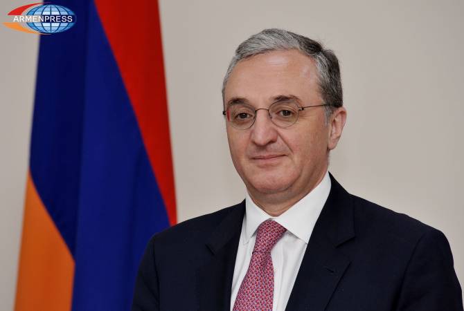 Selon le  ministre des Affaires étrangères  le retour de l’Artsakh à la table des négociations est 
une tâche concrète et pratique 
