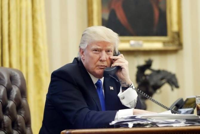 Trump a eu une conversation téléphonique avec le chef de l'opposition vénézuélienne Juan 
Guaido