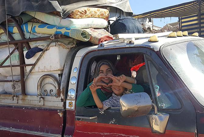 В Сирию за сутки вернулись более 1,1 тысячи беженцев