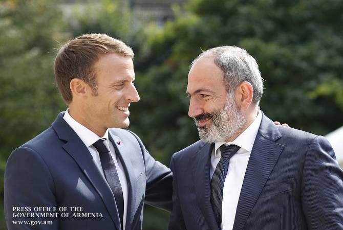 Pashinyan assesses Macron’s declaration of April 24 a "national day of commemoration of the 
Armenian genocide" a powerful demonstration of solidarity