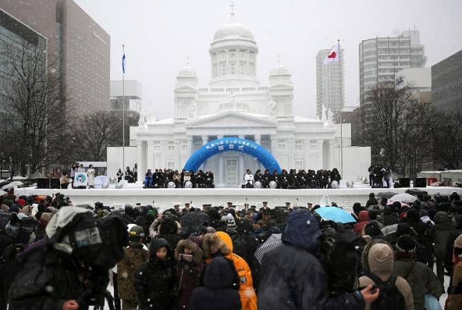 На Хоккайдо проходит фестиваль снега
