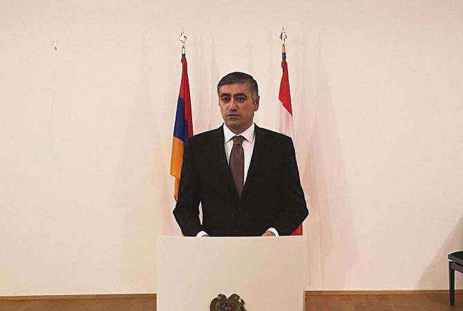 L'Ambassadeur Armen Papikian a rencontré les représentants de la communauté arménienne 
d'Autriche