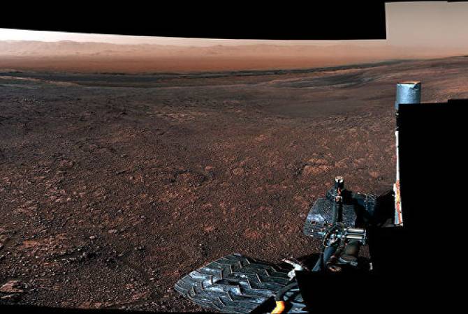 NASA опубликовало панораму Марса, сделанную марсоходом Curiosity