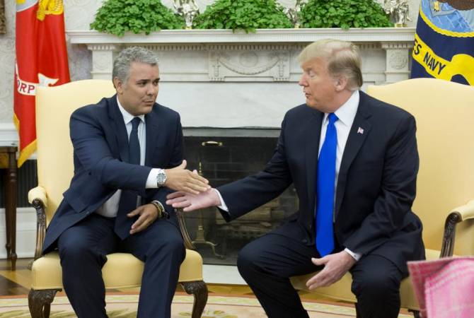 Лидеры США и Колумбии заявили о готовности противостоять Мадуро