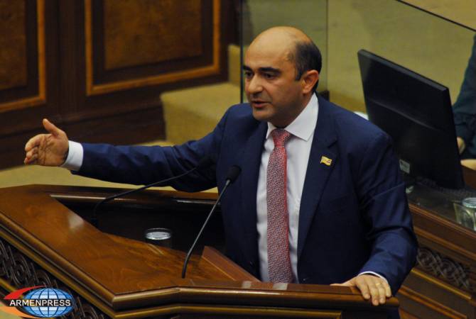 Le groupe parlementaire «Arménie lumineuse» votera contre le programme gouvernemental