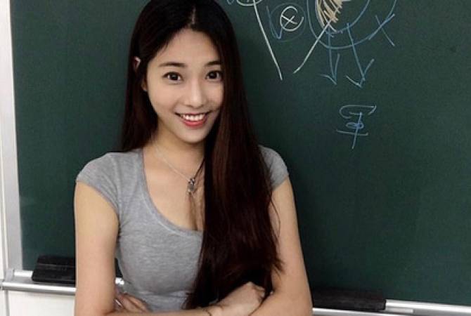 «Самую красивую учительницу» нашли на Тайване