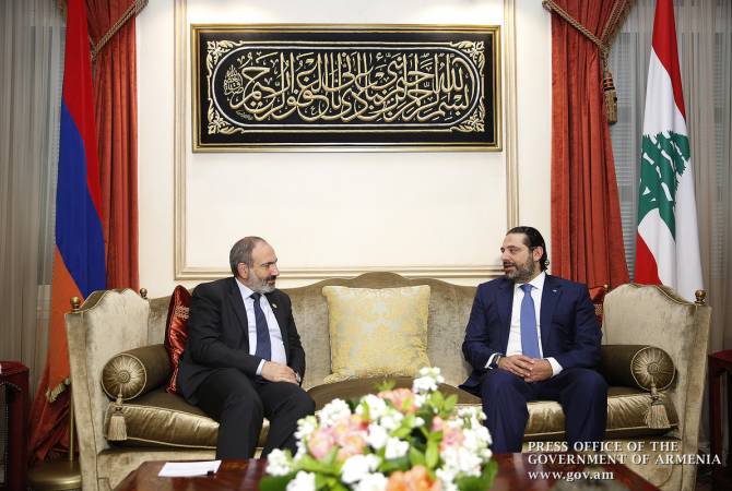 Armenian, Lebanese PMs agree to hold Armenian-Lebanese intergovernmental commission 
meeting in April